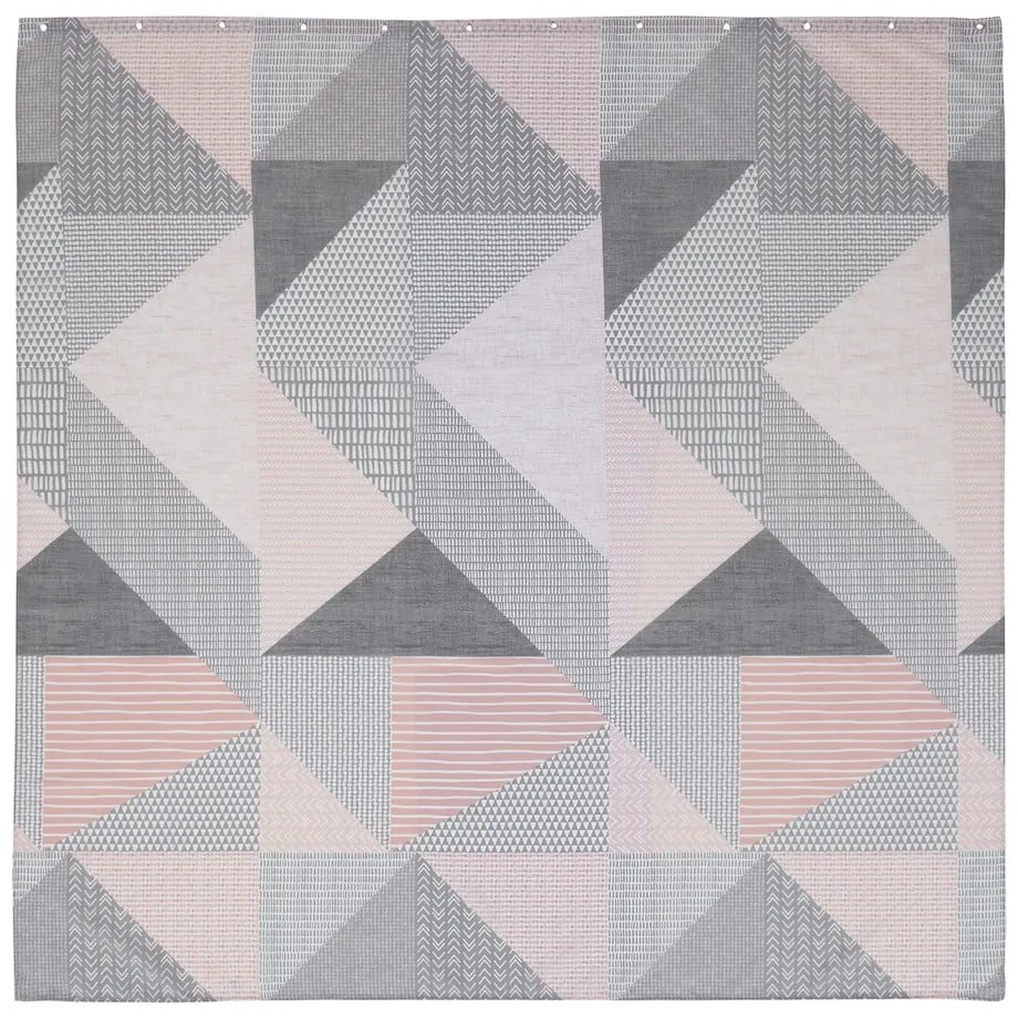 Zuhanyfüggöny 180x180 cm Larsson Geo - Catherine Lansfield