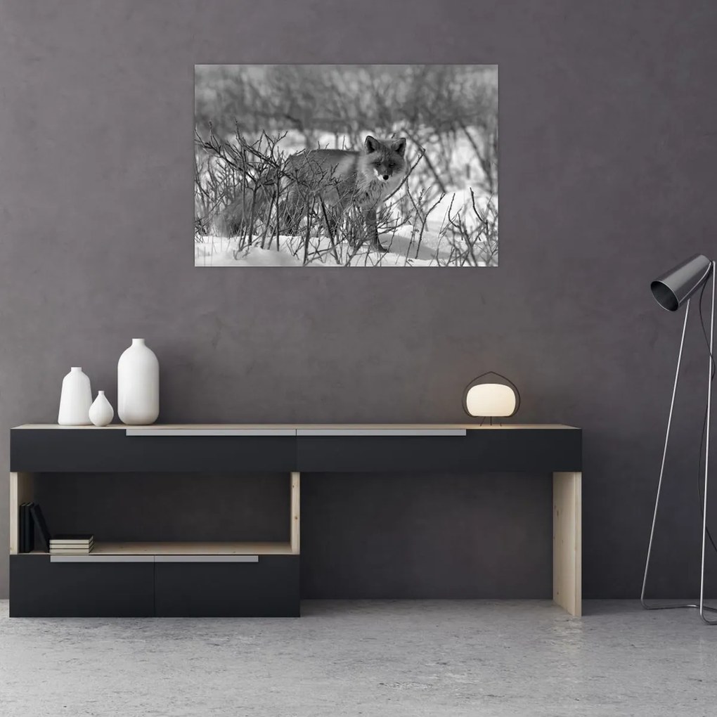 Kép - Róka télen (90x60 cm)