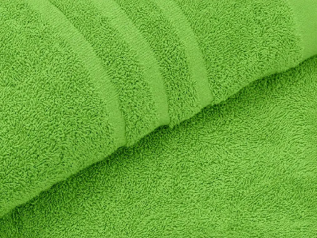 Fürdőlepedő CLASSIC COLOR 70 x 140 cm zöld, 100% pamut