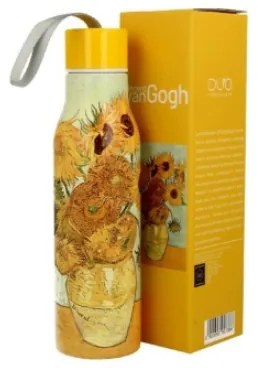 Duplafalú rozsdamentes acél hőtartó termosz 500 ml Van Gogh Napraforgók