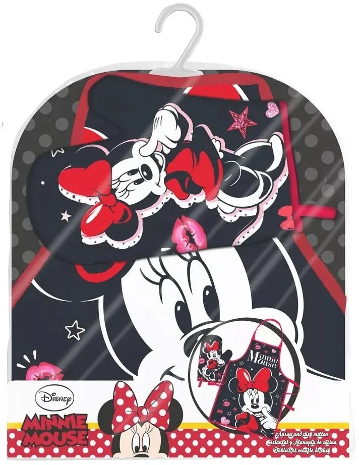 Disney Minnie Smooch női kötény 2 darabos szett