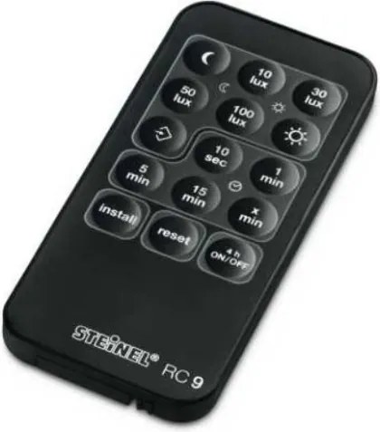 STEINEL 034979 - Kültéri mozgásérzékelő SenslQ S fekete IP54