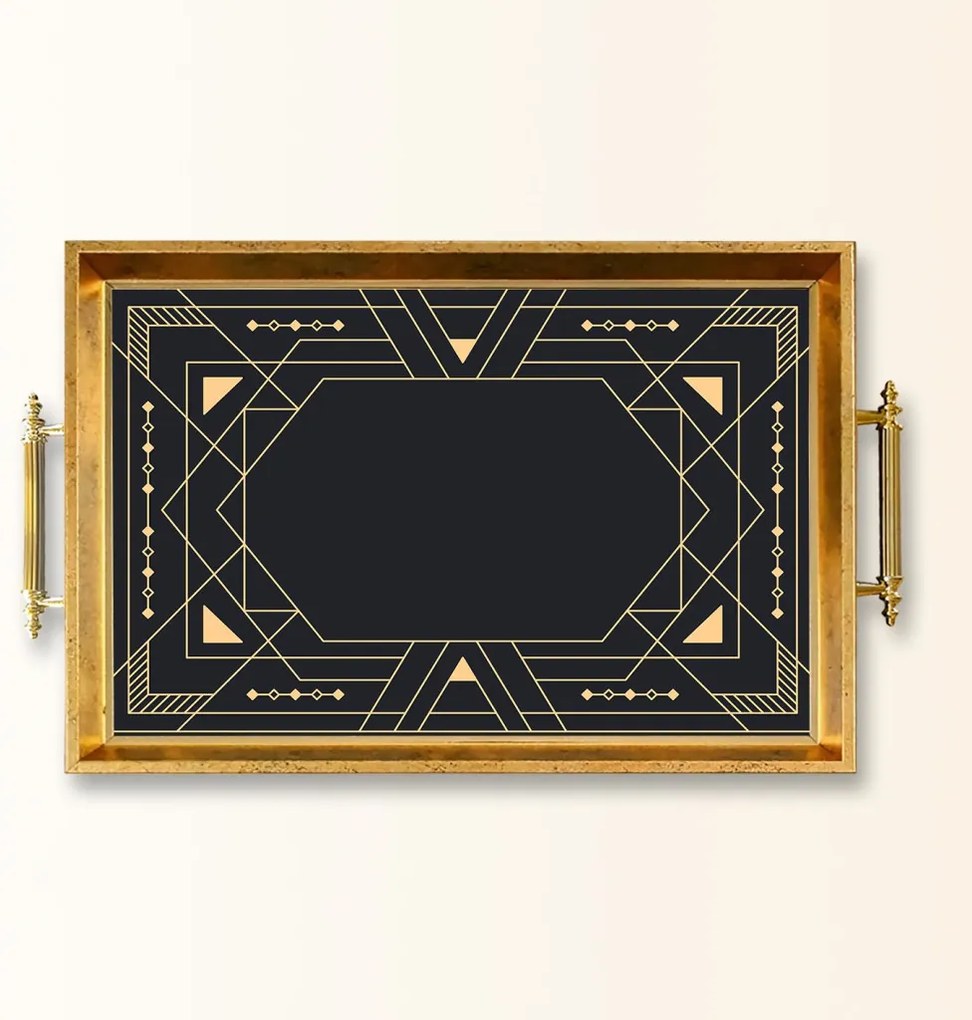 Üveg tálca, 38×24 cm – TPEA9912