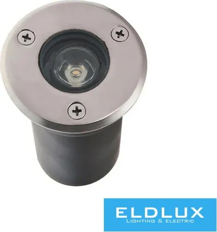 UNIVERSO Taposólámpa LED 1.5w 120lm 4000k 60° IP65 acél Ø65-Ø59x75mm