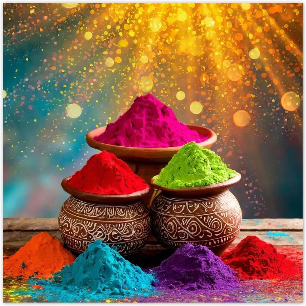 Poszterek 30x30 Színfesztivál Színes porok