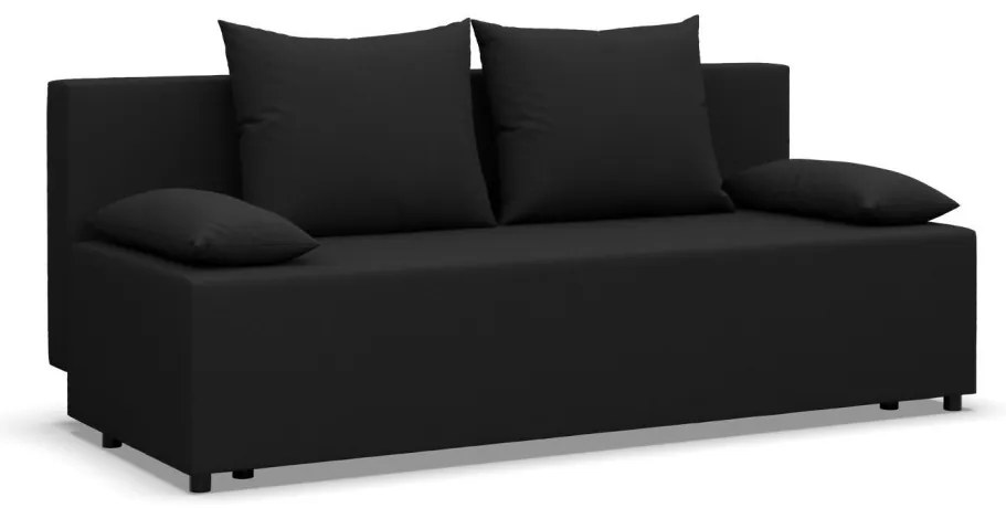 Nobu kanapé, fonott, fekete