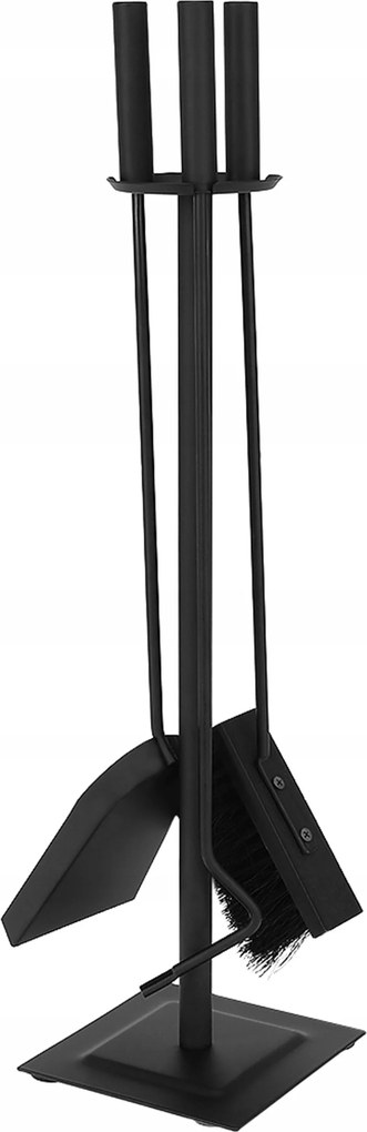 Kaminer PK012 Kandallószerszámok 4 részes, fekete