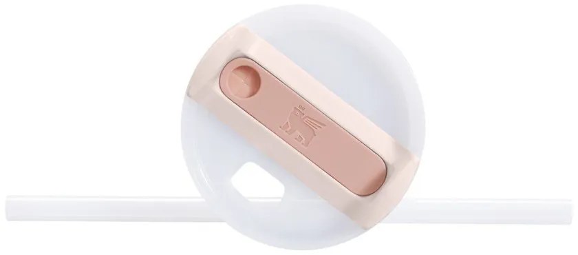 Világos rózsaszín rozsdamentes acél termosz szívószállal 600 ml Quencher H2.0 FlowState Tumbler Rose Quartz – Stanley