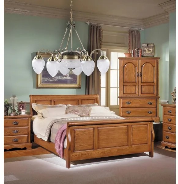 Rabalux 8636 - Csillár láncon ANNABELLA 6xE14/40W+2xE27/60W