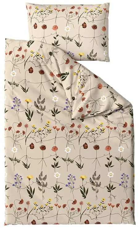 HERBAL bézs mikroszálas ágyneműhuzat Ágyneműhuzat mérete: 70 x 90 cm | 140 x 200 cm