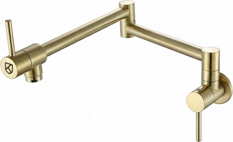 Konyhai fali csaptelep Pot Filler Arany Krunn Potfiller