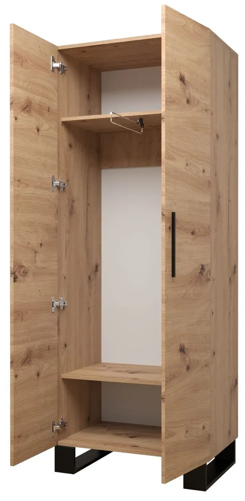 Előszobabútor Amanda 6 (artisan tölgy + rózsaszín). 1085903