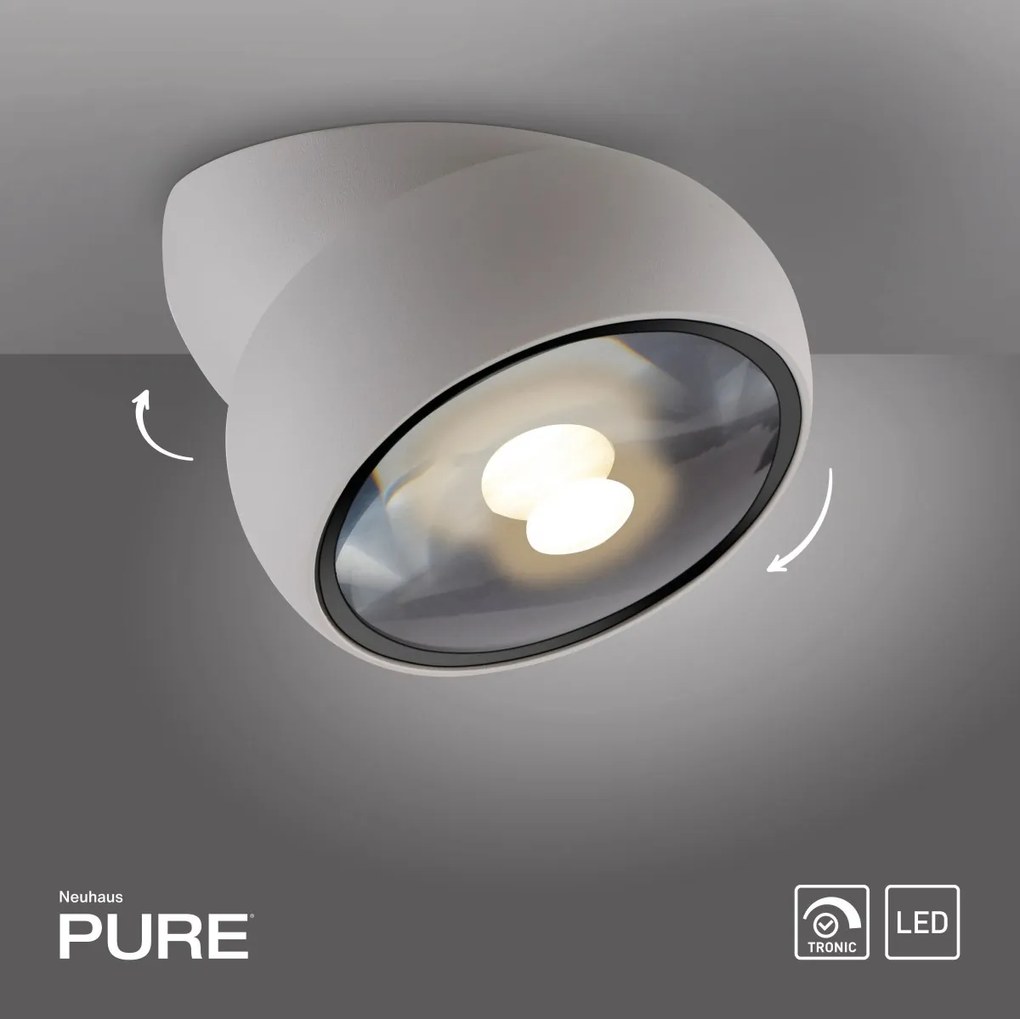 Paul Neuhaus modern mennyezeti lámpa pure move fehér pln6235-16