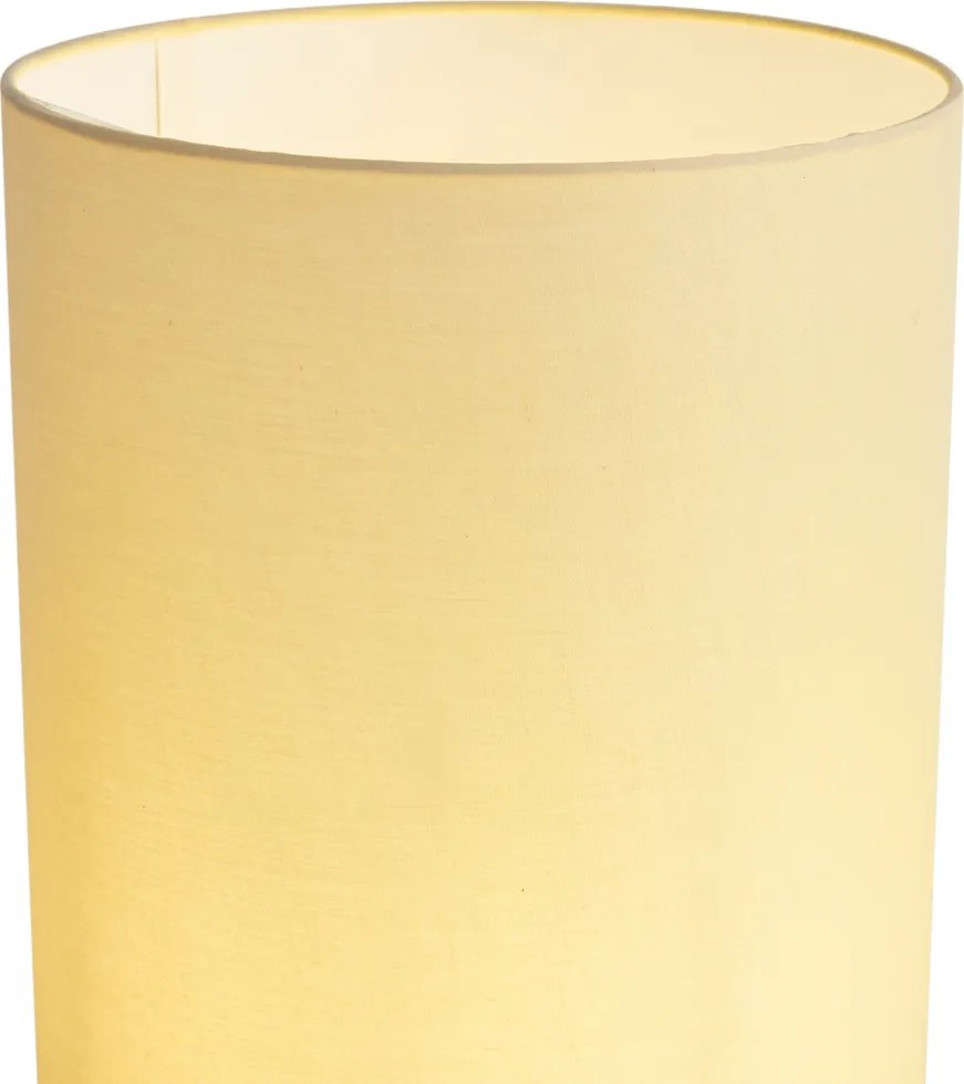 Okos állólámpa fa bézs színű lámpabúrával, WiFi A60-nal - Stojon