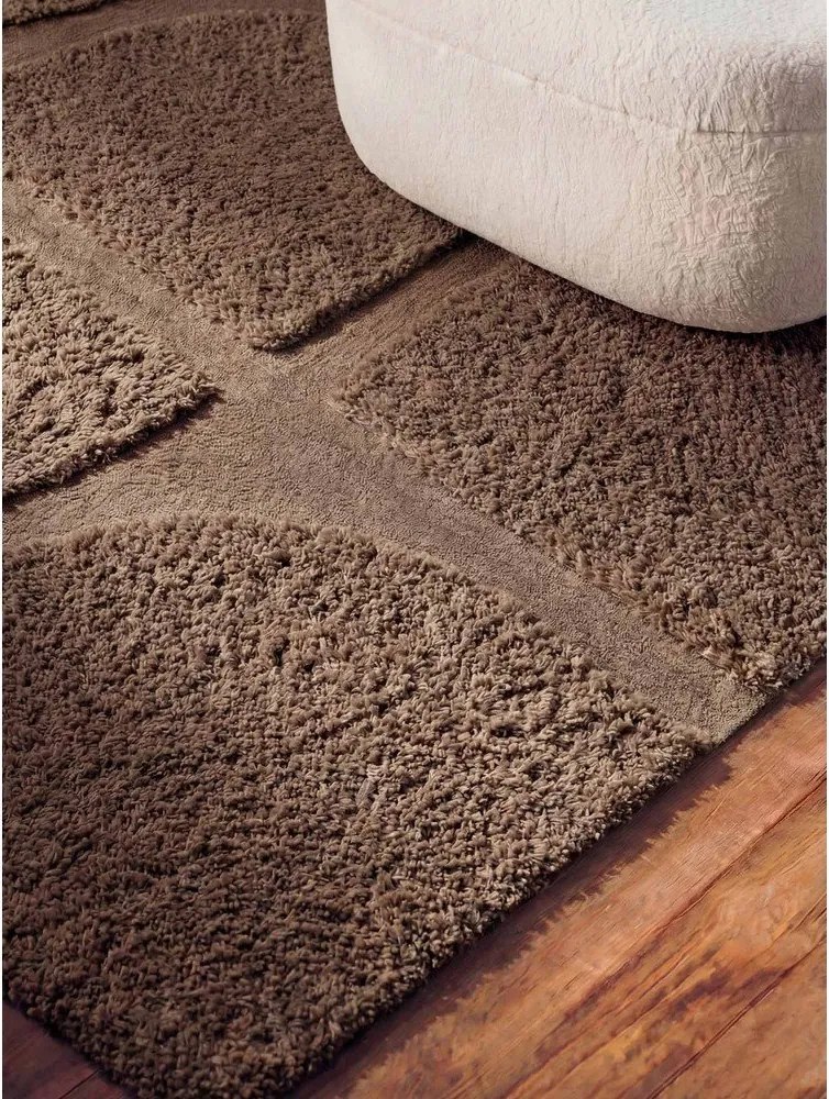 Barna kézi szövésű szőnyeg 80x150 cm Lambeth Jasper – Ted Baker