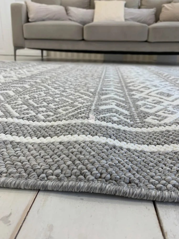 Bouclair szürke ZY023 rongyszőnyeg 200x280cm