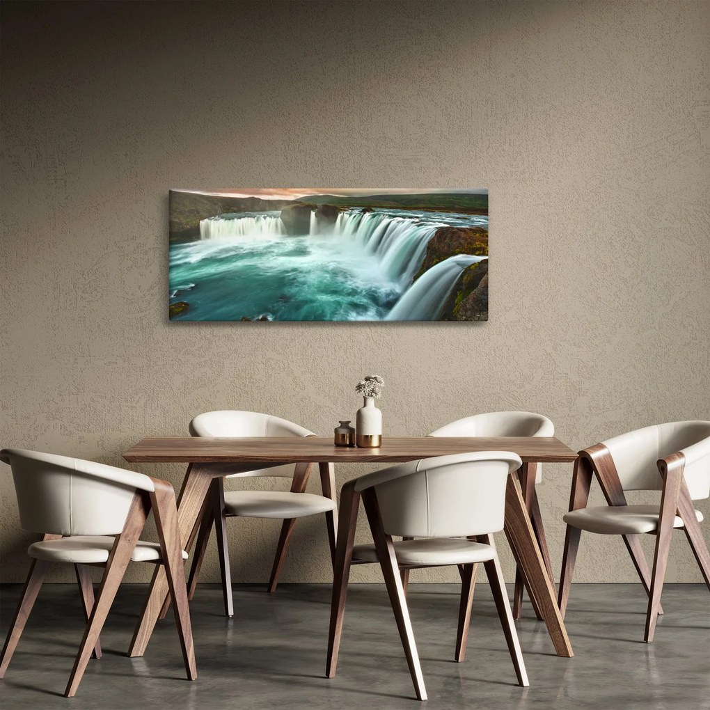 Kép - Vízesések (120x50 cm)