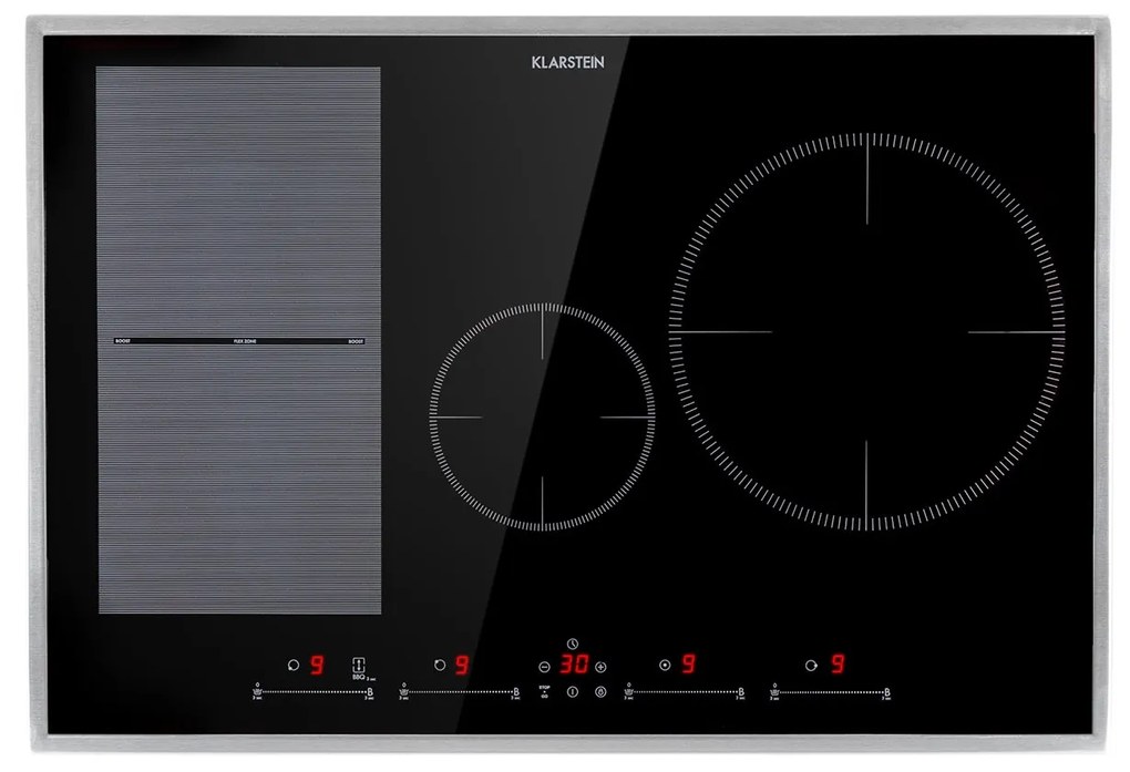 Klarstein Delicatessa 77 Hybrid Prime, indukciós főzőlap, 7000 W, 4 zóna