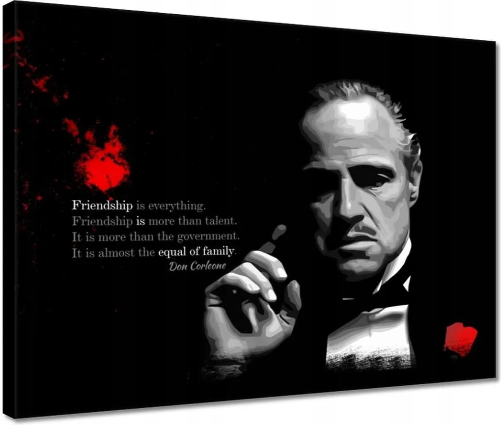 Vászonkép 40x30 A Keresztapa című filmből