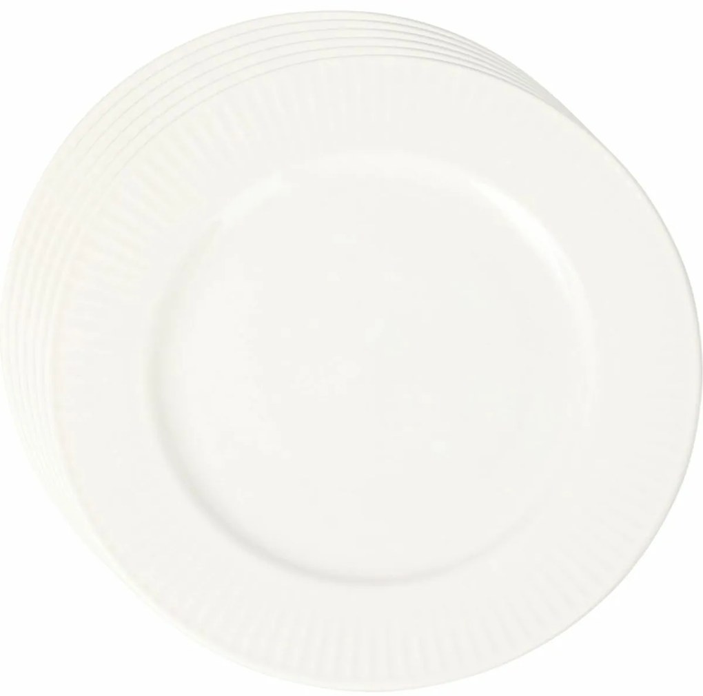 6 darab porcelán desszert tányér szett Linie 20 cm