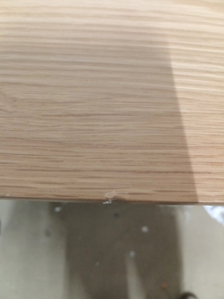 AKCIÓ Étkezőasztal tölgy dekorlapos MOSSO III 80x80 II. osztály