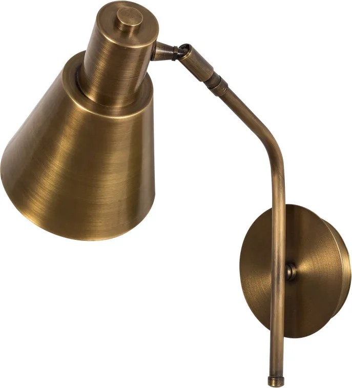 Sivani MR-663 vintage réz fém falilámpa