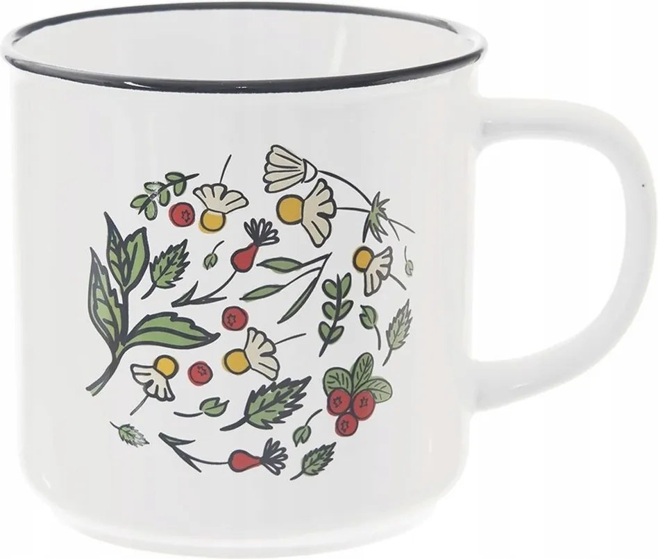 Nagy, Díszített Bögre Italok, Kávé, Tea, Gyógyteák, Csokoládé Fogyasztásához 700 ml