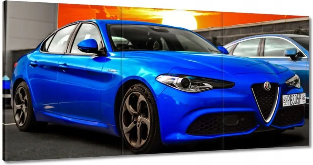 Képek 120x60 Alfa Romeo Autó kék