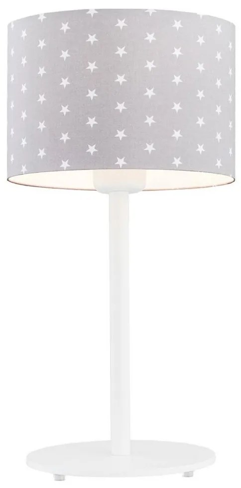 Argon 4126 - Asztali lámpa MAGIC 1xE27/15W/230V szürke/fehér