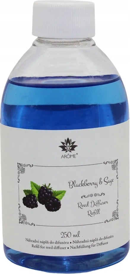 Arôme Diffúzor utántöltő 250 ml, Blackberry és Sage