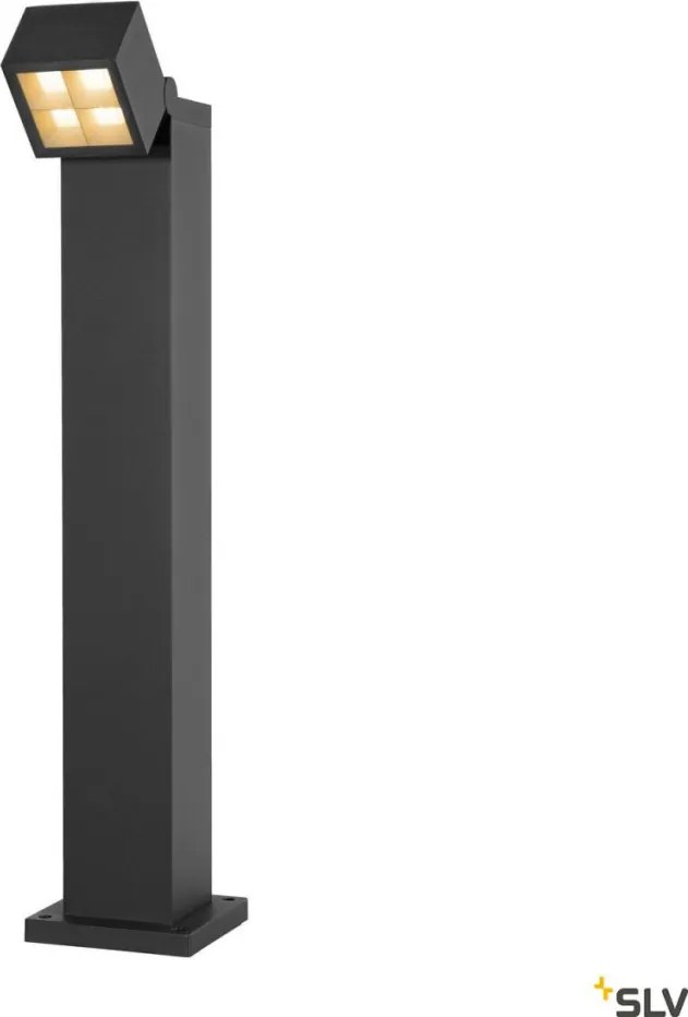 SLV 1007459 CUBE Modern Kültéri Állólámpa Antracit LED IP65
