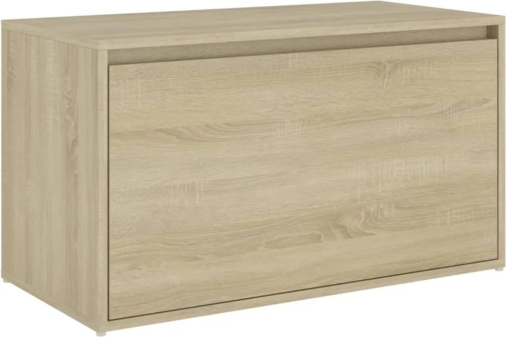 vidaXL sonoma tölgy színű szerelt fa előszoba pad 80 x 40 x 45 cm