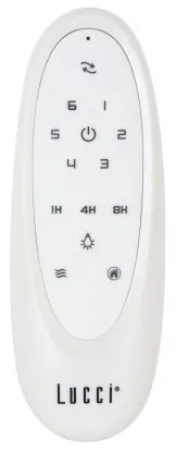 Lucci air 21610649 - LED Dimmelhető ventilátor ARRAY 1xGX53/12W/230V fehér + távirányító