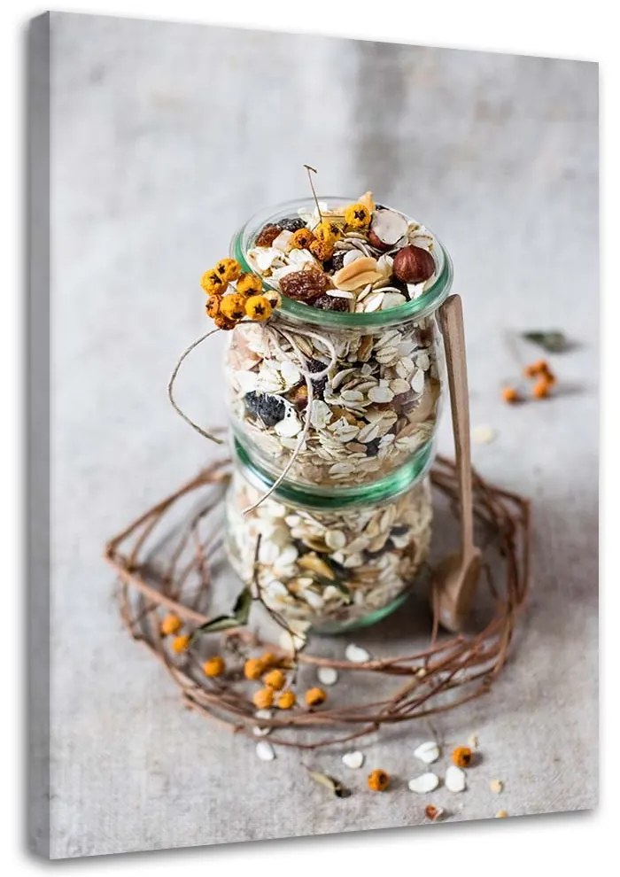 Gario Vászonkép Zabpehely Méret: 80 x 120 cm