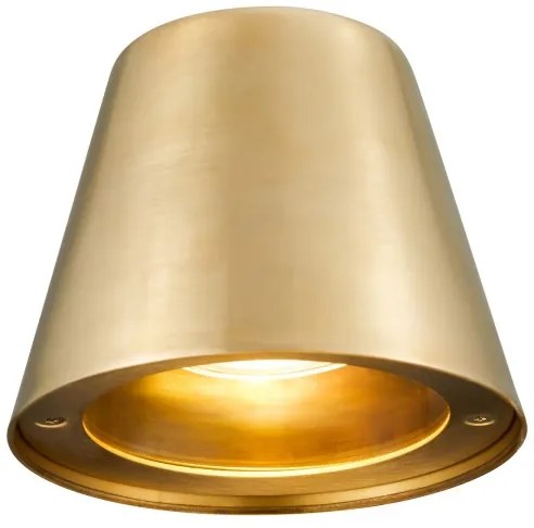 Nordlux - ALERIA kültéri fali lámpa 1xGU10/35W/230V IP44 sárgaréz