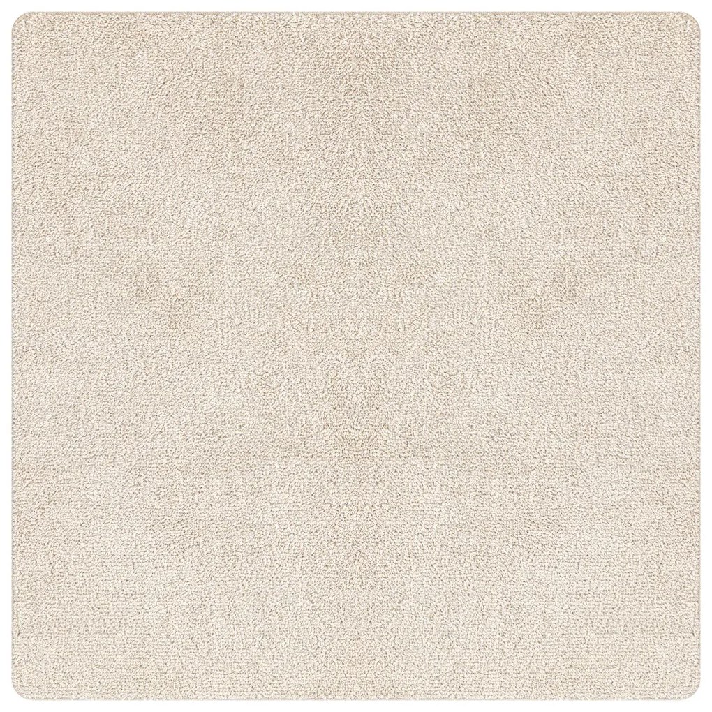Shaggy szőnyeg latex hátlappal krém 200x200 cm
