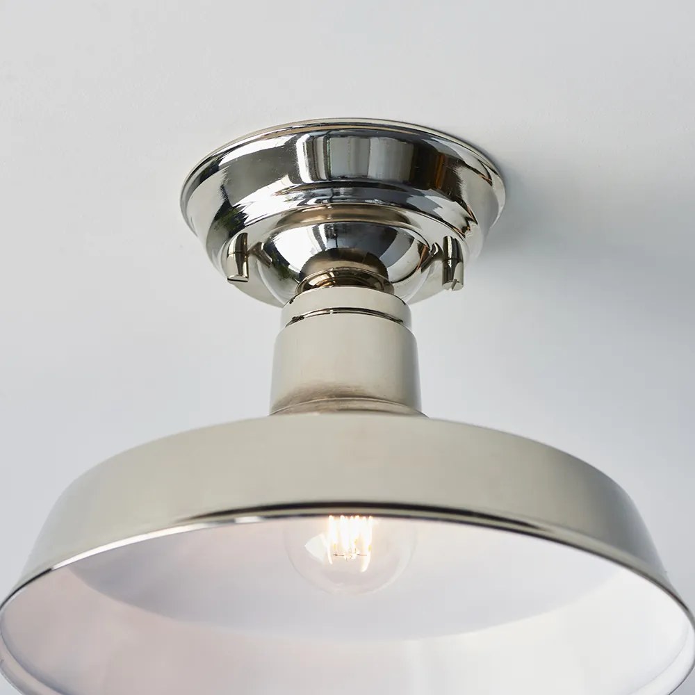 Endon loft skandináv mennyezeti lámpa darton nickel-nero end96181