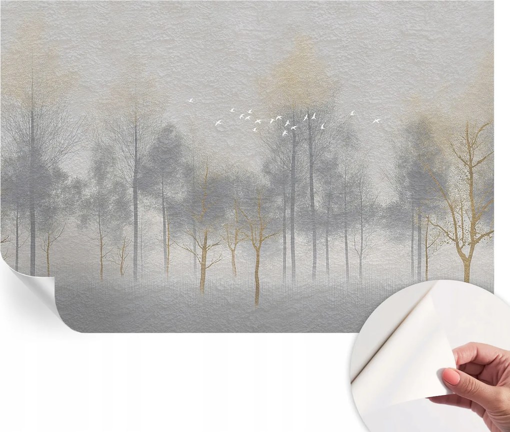 Dekoratív öntapadós fotótapéta Hálószobába Erdei harmónia 104x70 cm