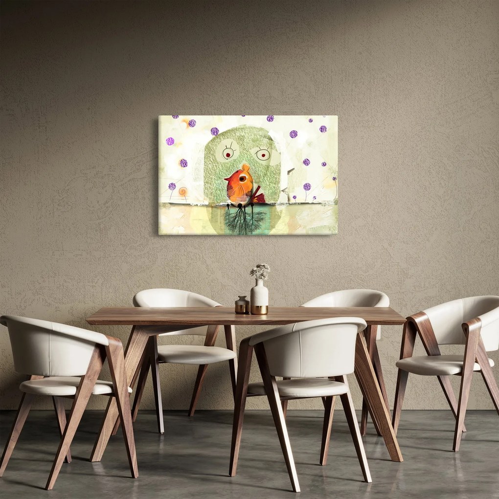 Kép - Egy madár lelke (90x60 cm)