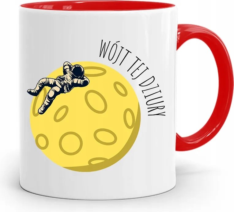 Bácsinak Piros Bögre Ennek A Lyuknak Ajándék fényképes nyomtatással