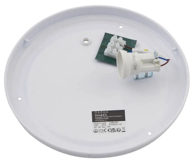 Keleti stílusú rattan mennyezeti lámpa fekete színben, 30 cm - Tremmo