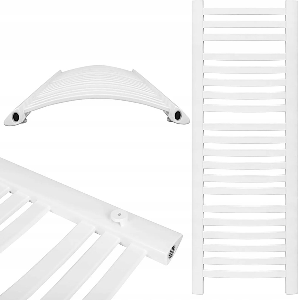 Fürdőszobai Fali Radiátor Fehér Létra GR3 1200 x 570 20 Bordás 727W