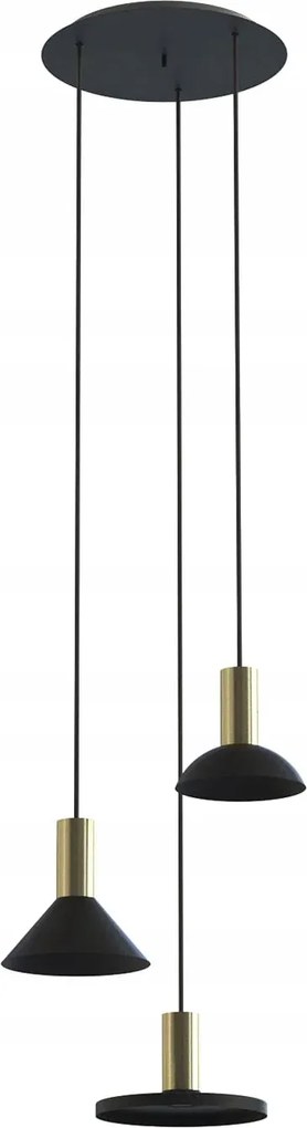 Függőlámpa csillár Nowodvorski Hermanos 8030 acél, fekete