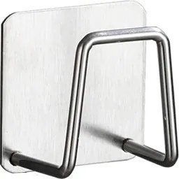 Konyhai Szivacs Tartó Rendszerező Csepegtető Polc Ezüst Króm