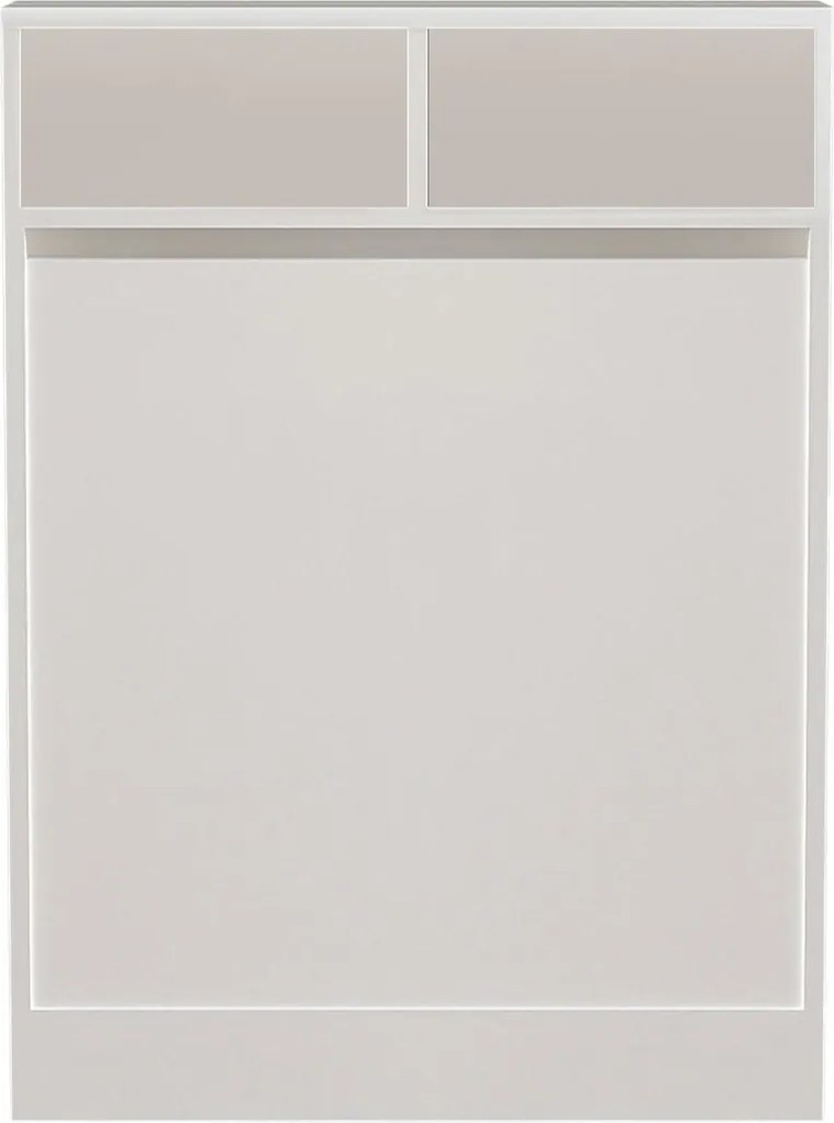 Bracked étkezőasztal, fehér, 70 cm