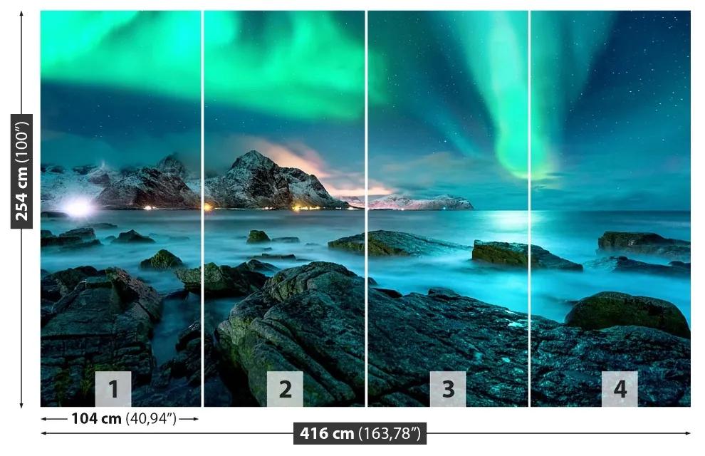 Fotótapéta Aurora borealis 104x70 cm