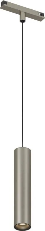 DK/EU-5744-DN Shine Track light, SPOT 3000 series, D40*H200*L1500mm wire, LED, 48V DC, 8W, RA≥90, 3000K, IP20, dark nickel color, aluminum — DK/EU-5744-DN