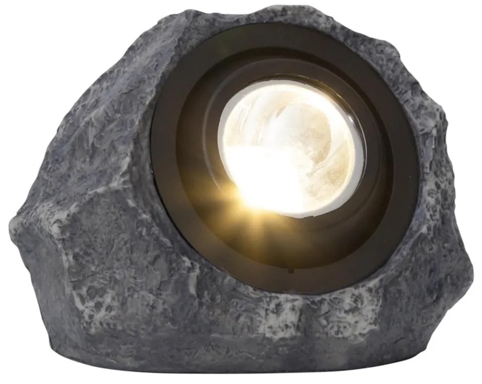 Rocky kültéri napelemes LED lámpa, magasság 16 cm - Star Trading