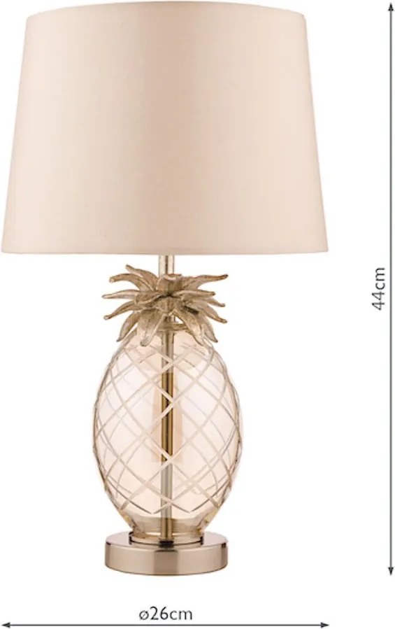 Laura Ashley Mała 3724961-Q Asztali lámpa 1x40W/E14 IP20