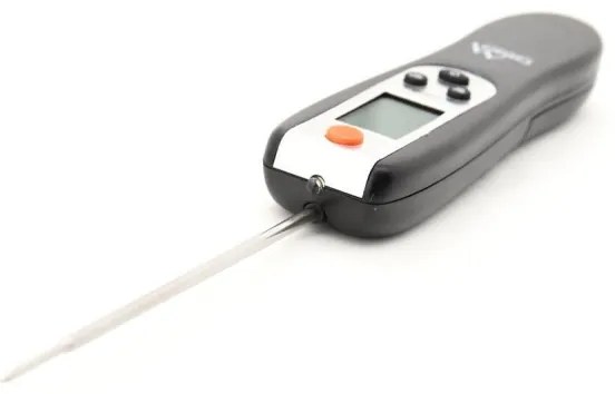 Digitális húshőmérő, összecsukható, 0-300°C, 2xAAA elemmel